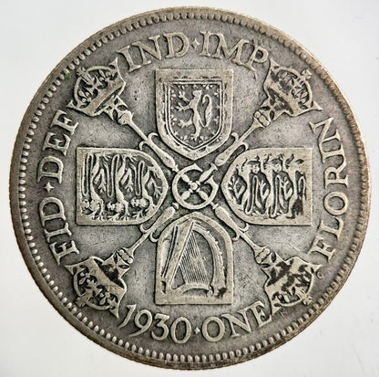 1930 George V Florin Silver Coin | Collectable Grade