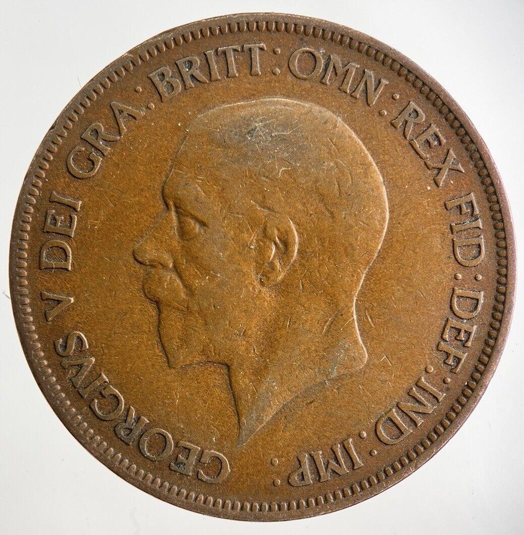1930 George V One Penny Coin | Collectable Grade