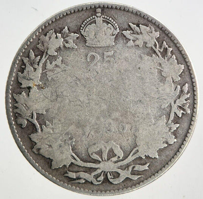 1930 Canada 25 Cents Silver Coin | Collectable Grade