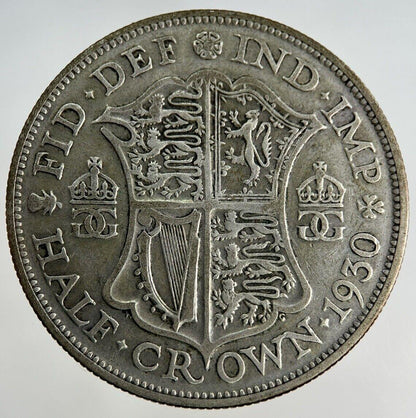 1930 George V Half-Crown Silver Coin | Fine Collectable Grade