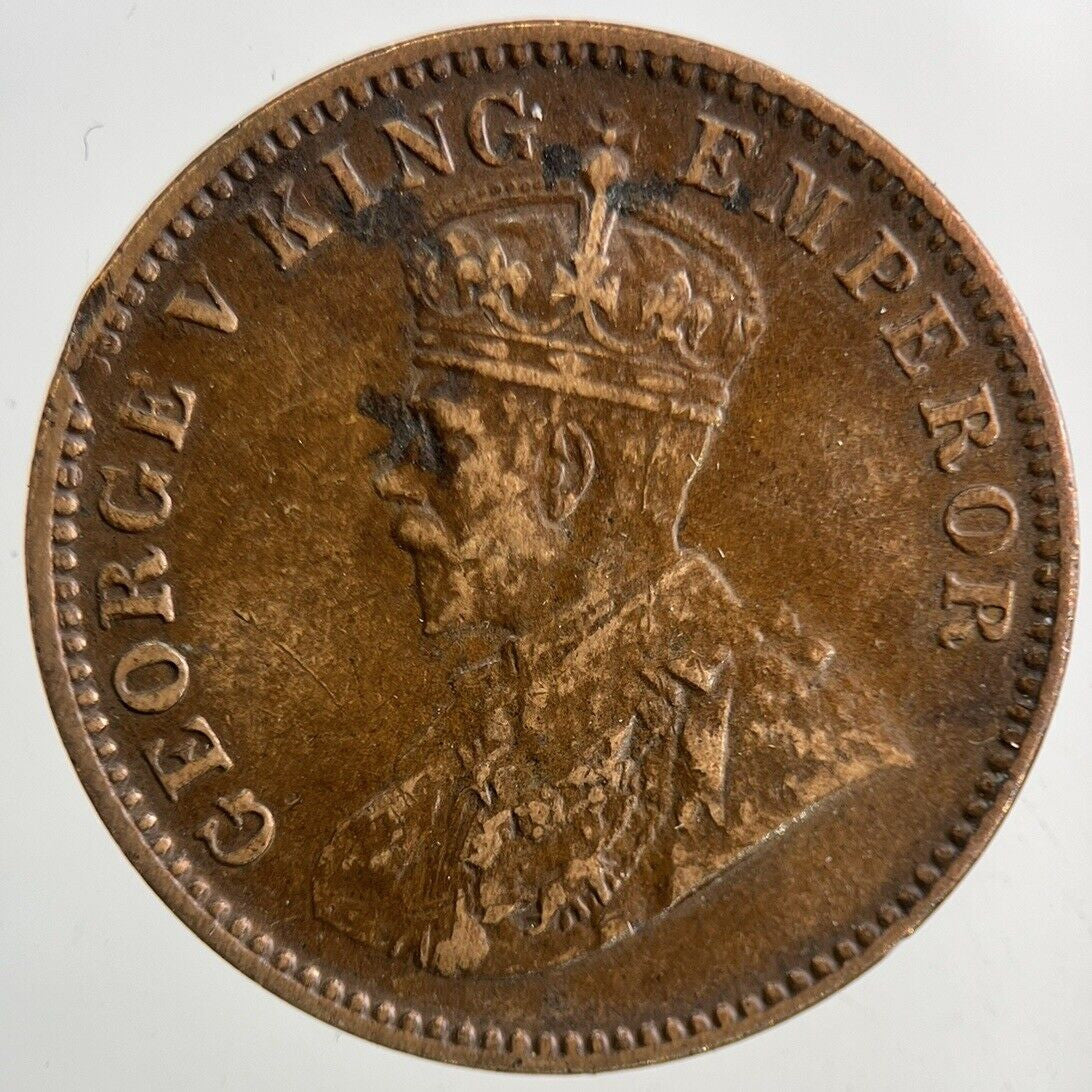 1930 India Quarter Anna Coin | Fine Collectable Grade