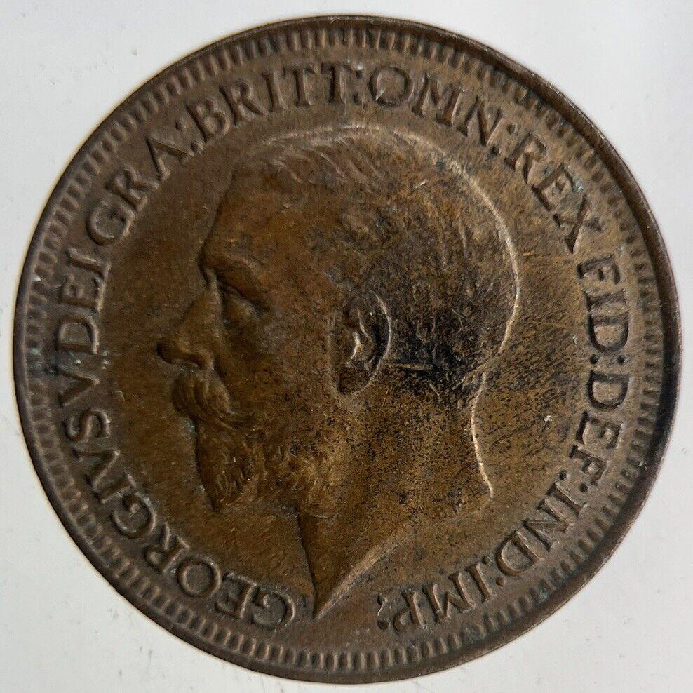 1931 George V Farthing Coin | Fine Collectable Grade