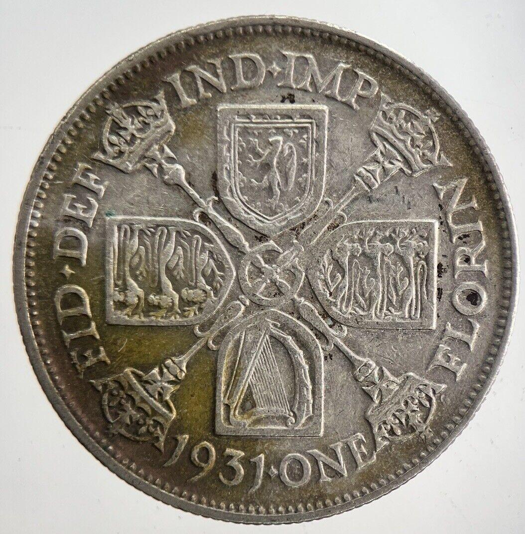 1931 George V Florin Silver Coin | Fine Collectable Grade