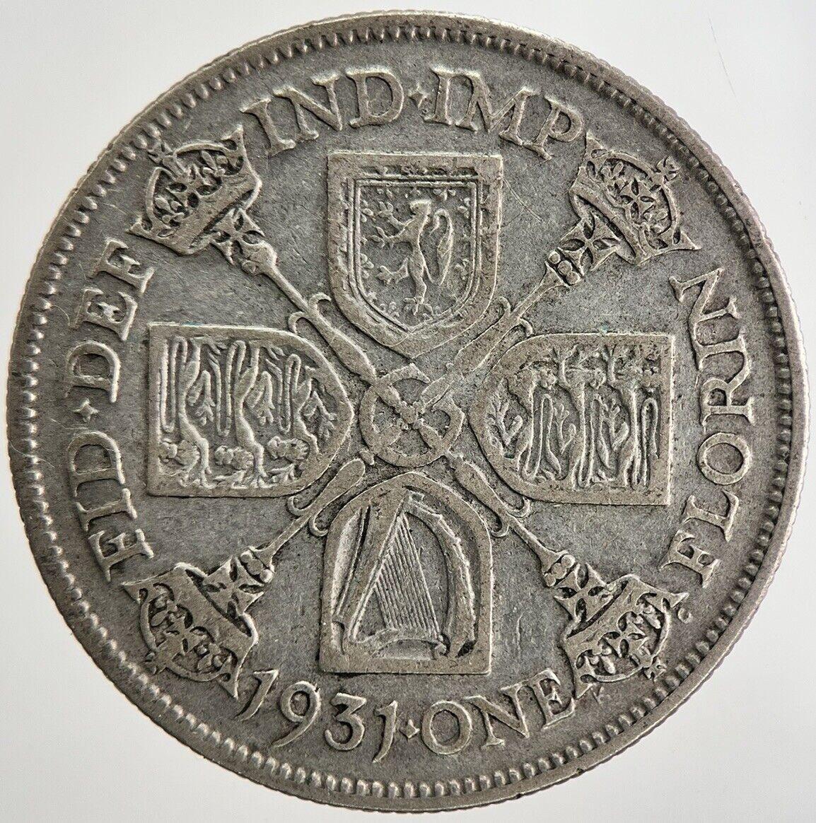 1931 George V Florin Silver Coin | Collectable Grade