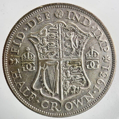 1931 George V Half-Crown Silver Coin | Fine Collectable Grade