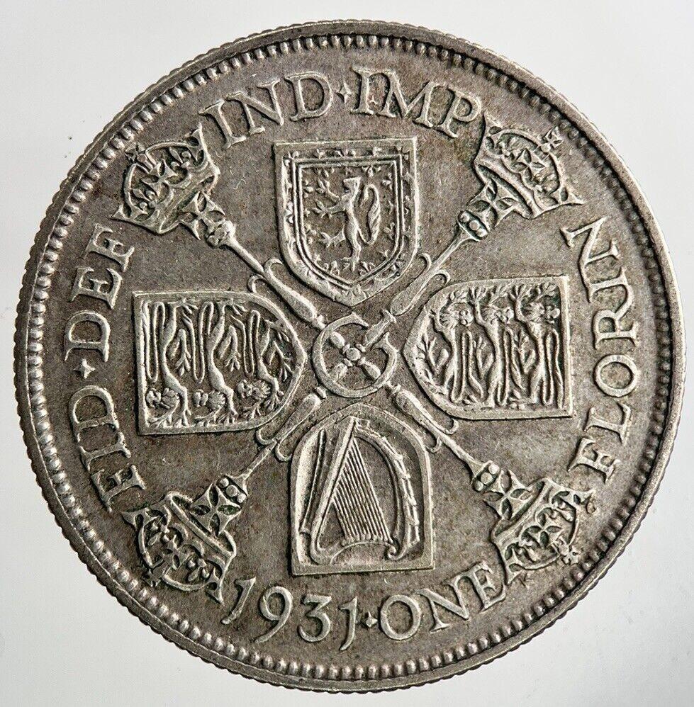 1931 George V Florin Silver Coin | Fine Collectable Grade