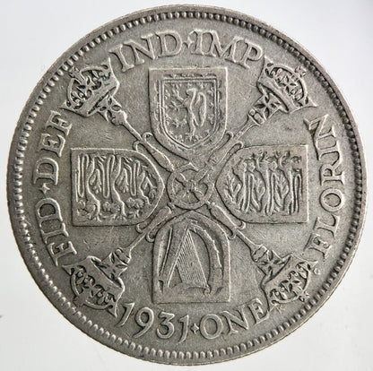 1931 George V Florin Silver Coin | Collectable Grade