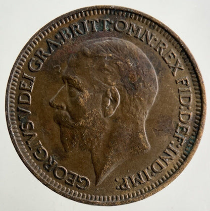 1931 George V Farthing Coin | Very High Grade