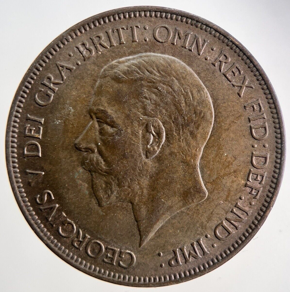 1931 George V One Penny Coin | Very High Grade