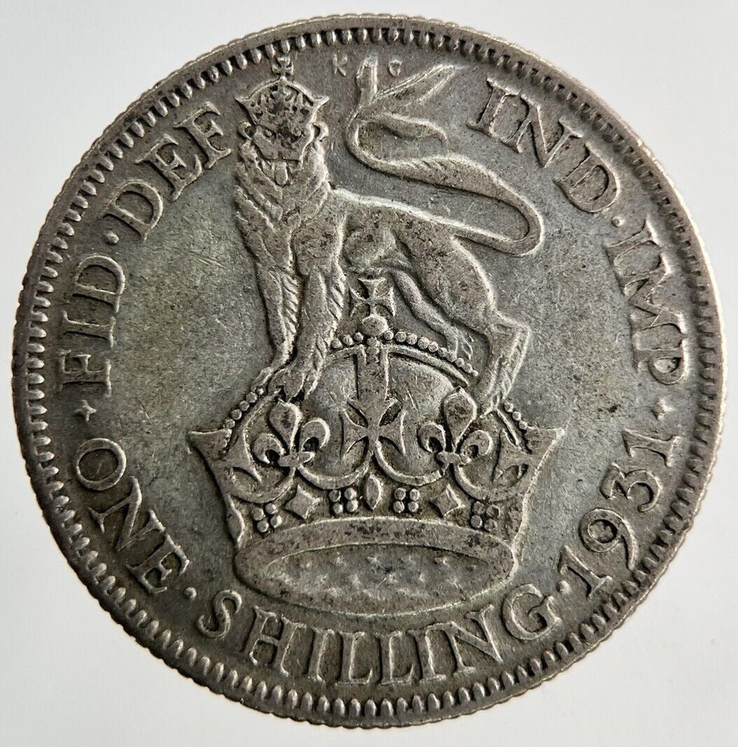 1931 George V Shilling Silver Coin | Collectable Grade