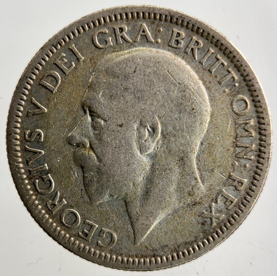 1931 George V Shilling Silver Coin | Fair Grade