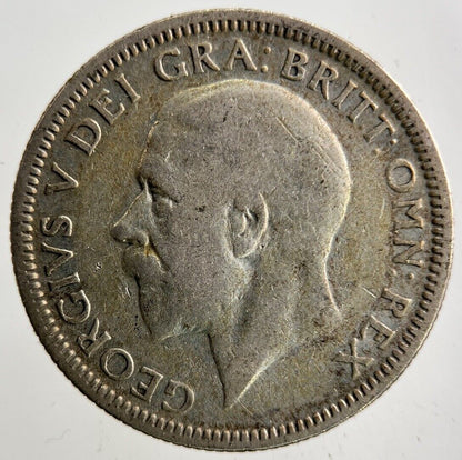 1931 George V Shilling Silver Coin | Fair Grade