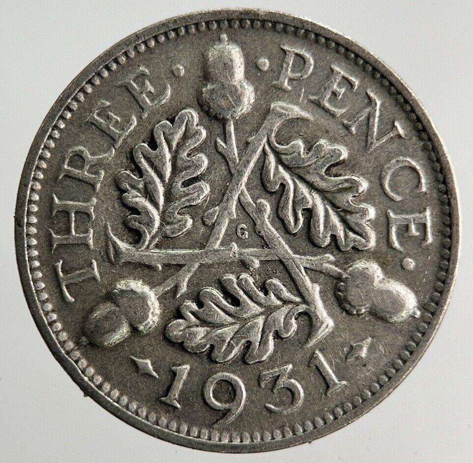 1931 George V Threepence Silver Coin | Collectable Grade