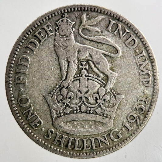 1931 George V Shilling Silver Coin | Collectable Grade