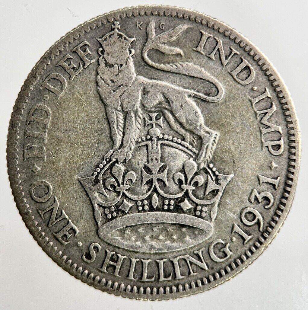 1931 George V Shilling Silver Coin | Collectable Grade