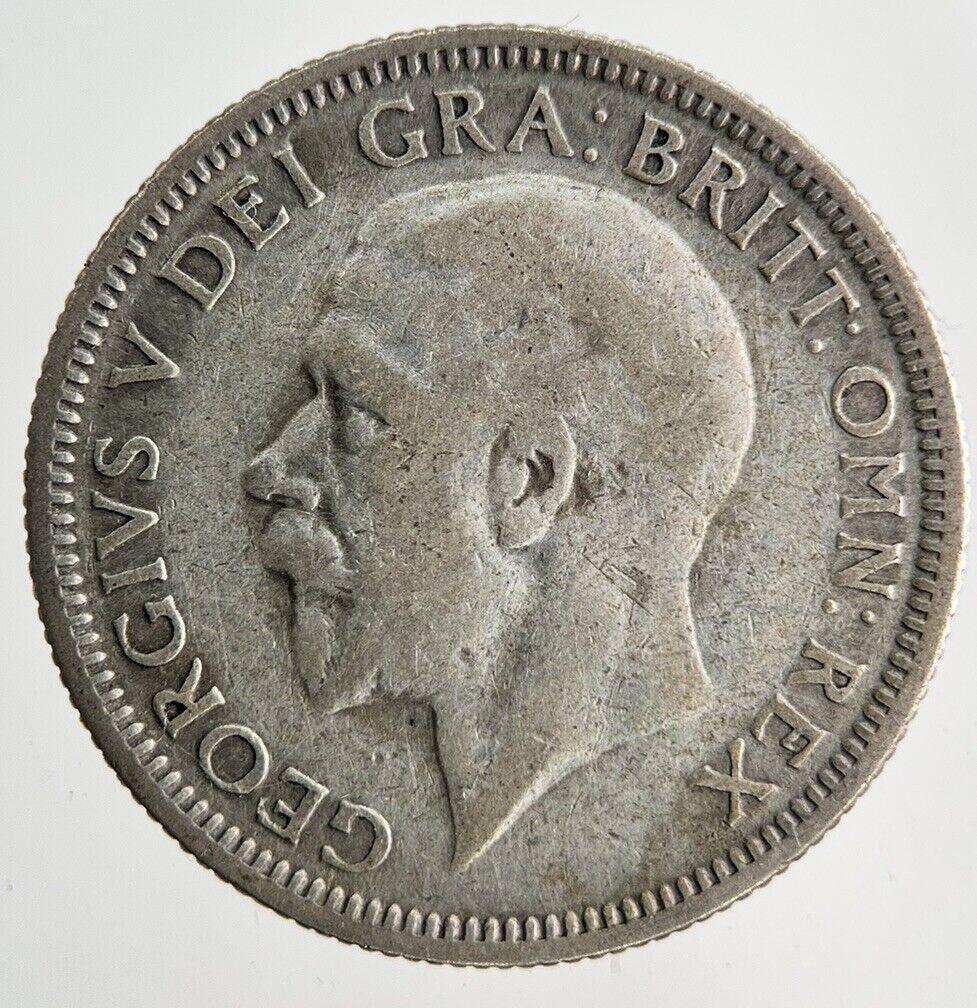 1931 George V Shilling Silver Coin | Fair Grade