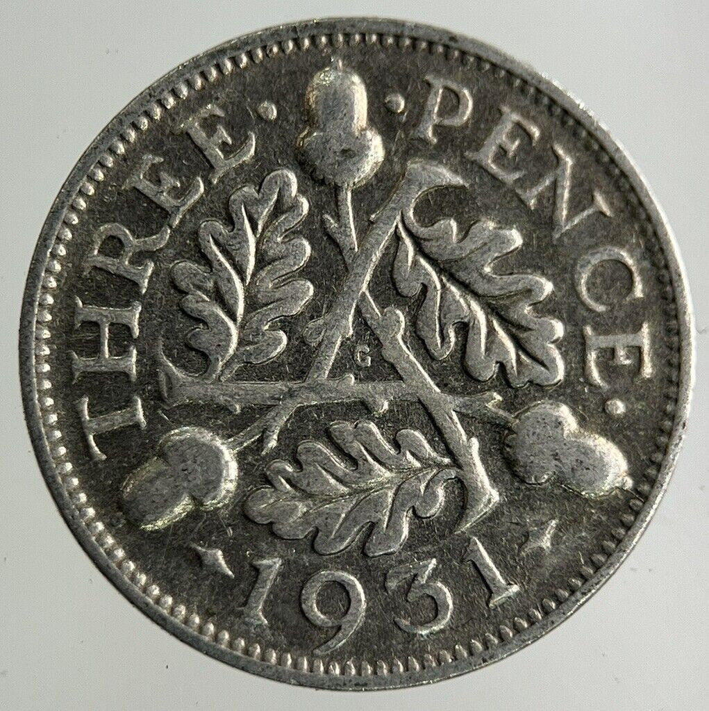 1931 George V Threepence Silver Coin | Collectable Grade