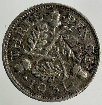 1931 George V Threepence Silver Coin | Collectable Grade