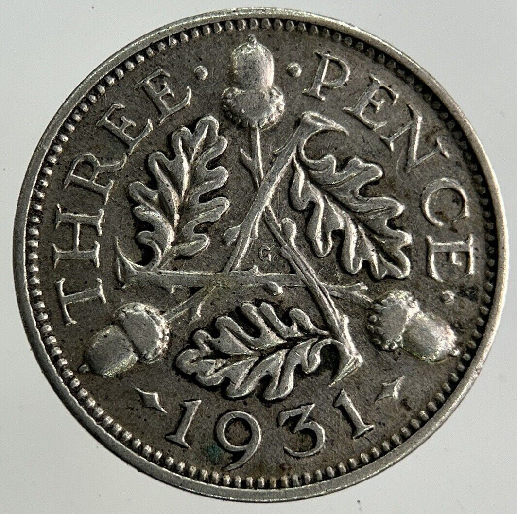 1931 George V Threepence Silver Coin | Collectable Grade
