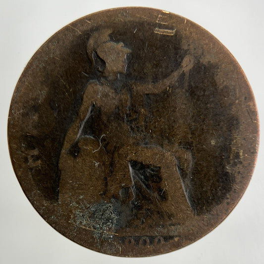 1900 Victoria Half-Penny Coin | Collectable Grade