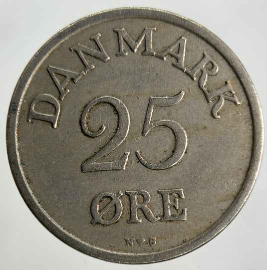 1949 Denmark 25 Ore Coin | Fine Collectable Grade