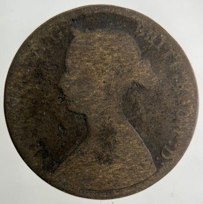 1861 Victoria Half-Penny Coin | Collectable Grade