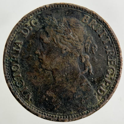 1878 Victoria Farthing Coin | Collectable Grade
