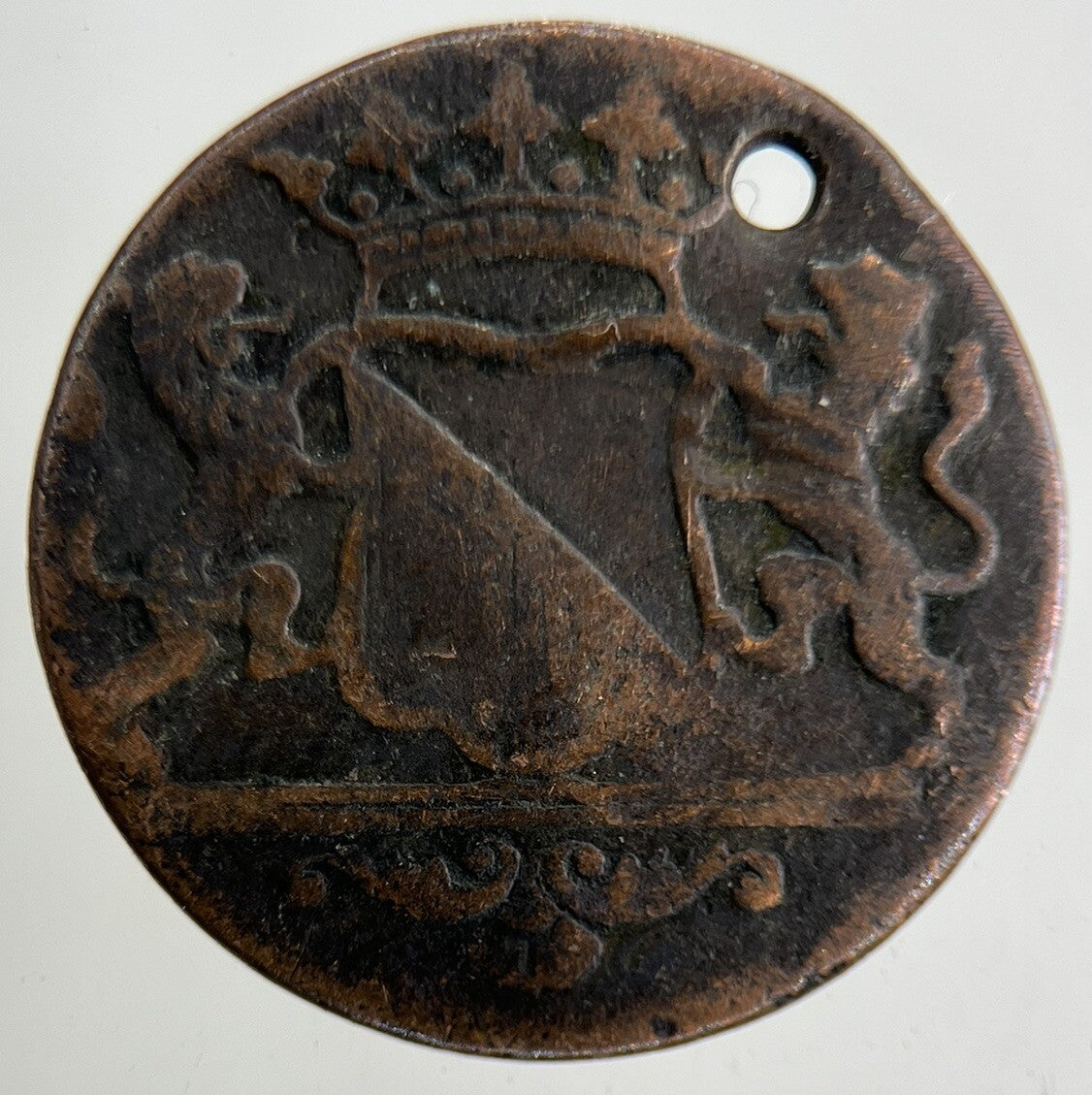 1791 Netherlands 1 Duit Coin | Collectable Grade