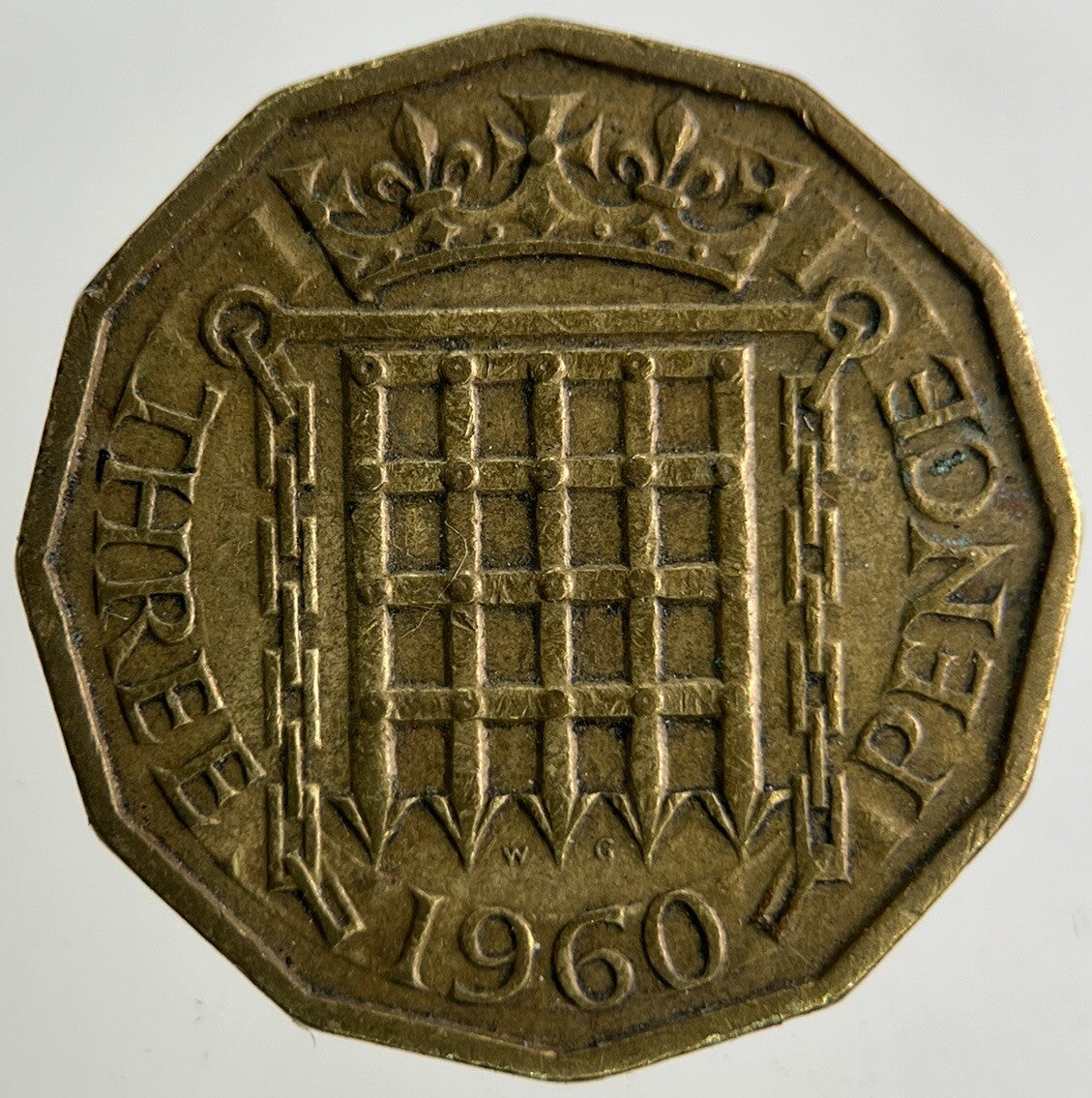 1960 Elizabeth II 2nd Brass Threepence Coin | Fine Collectable Grade