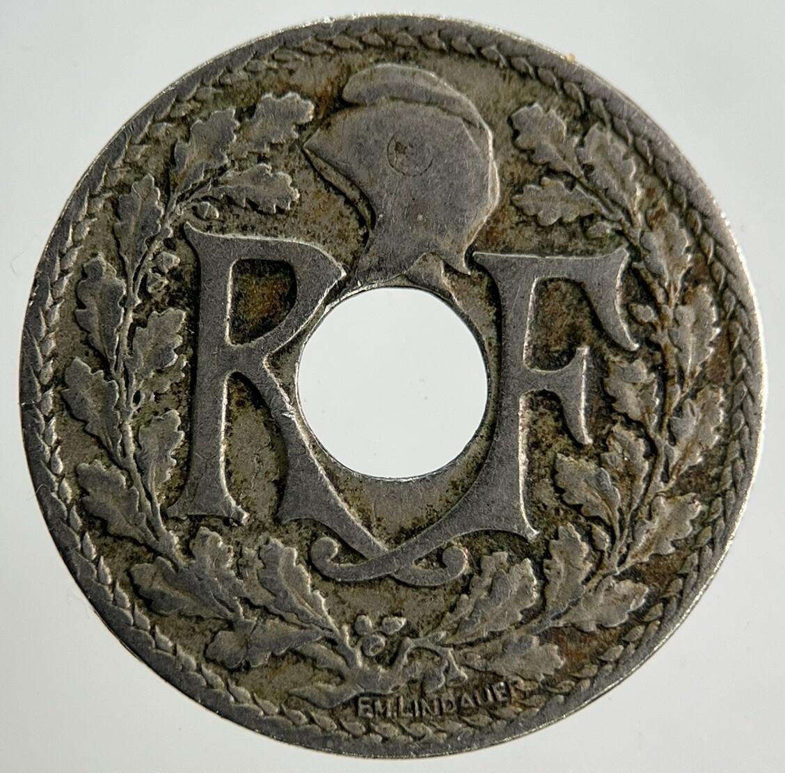 1919 France 10 Centimes Coin | Fine Collectable Grade