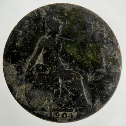 1901 Victoria Half-Penny Coin | Collectable Grade