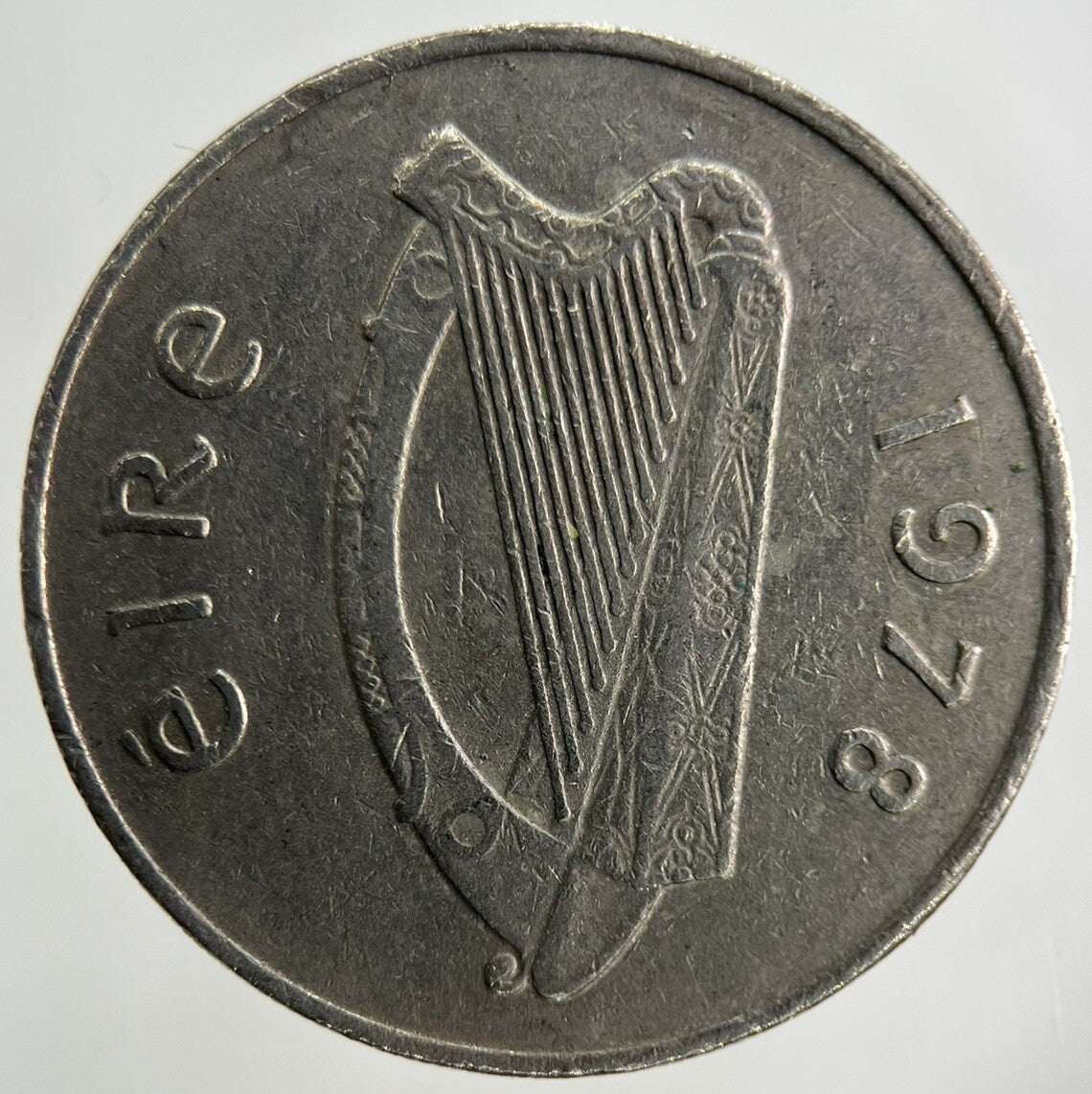 1978 Irish 10p Ten-Pence Coin | Fine Collectable Grade