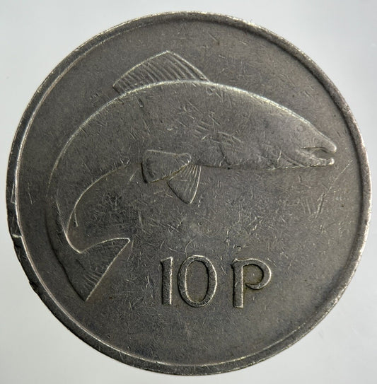 1974 Irish 10p Ten-Pence Coin | Fine Collectable Grade