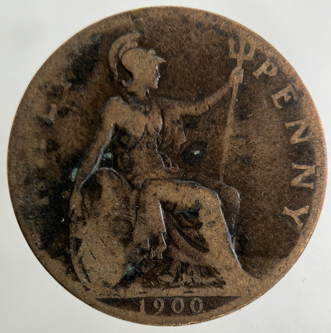 1900 Victoria Half-Penny Coin | Collectable Grade