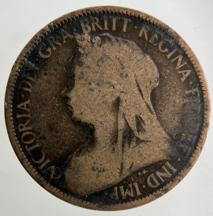 1900 Victoria Half-Penny Coin | Collectable Grade