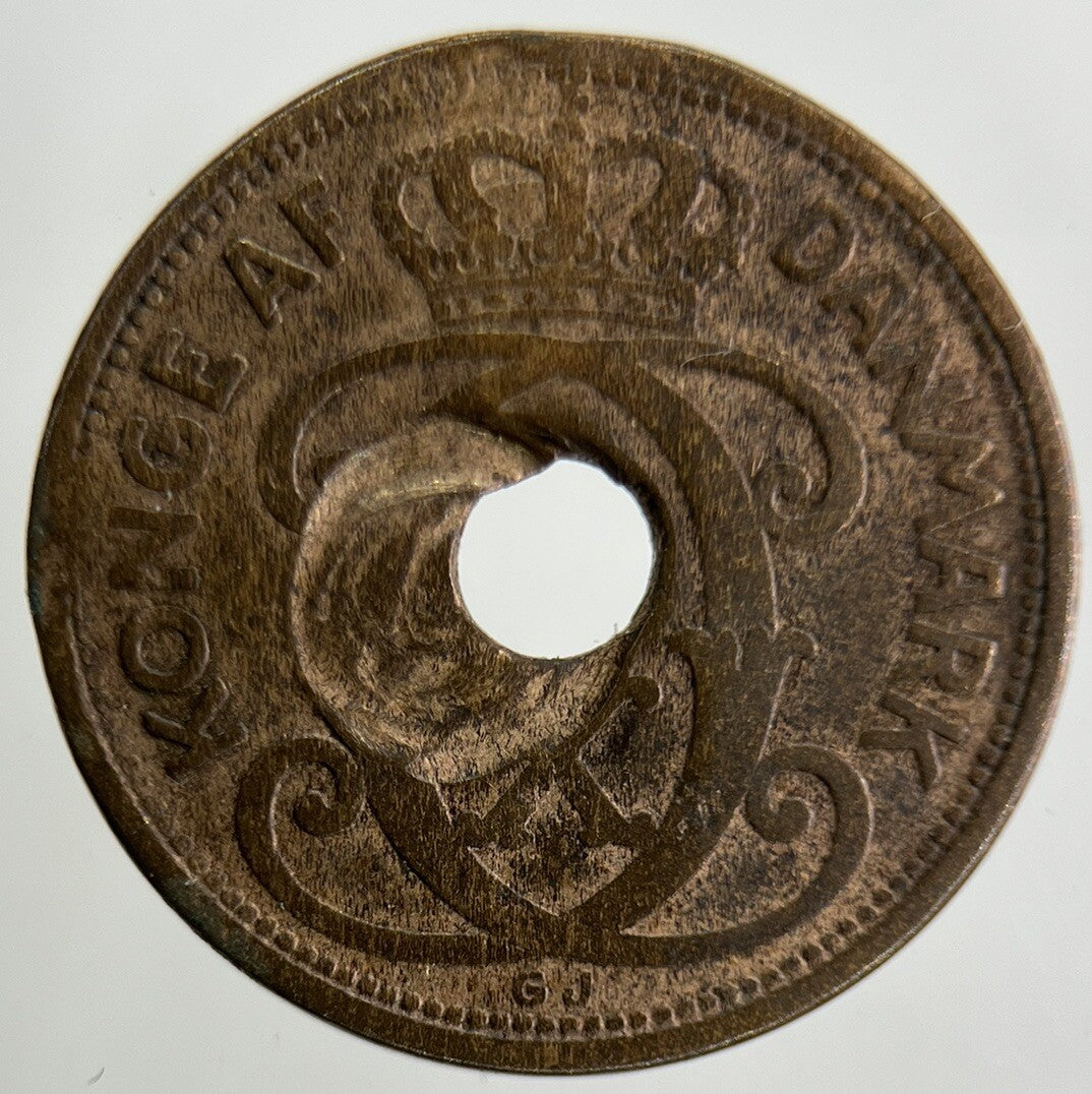 1927 Denmark 2 Ore Coin | Collectable Grade