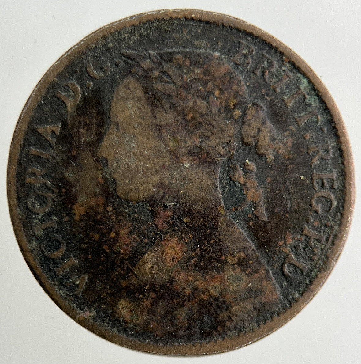 1860 Victoria Farthing Coin | Collectable Grade