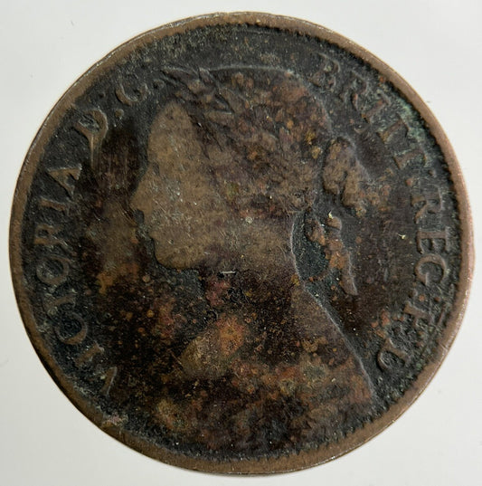 1860 Victoria Farthing Coin | Collectable Grade