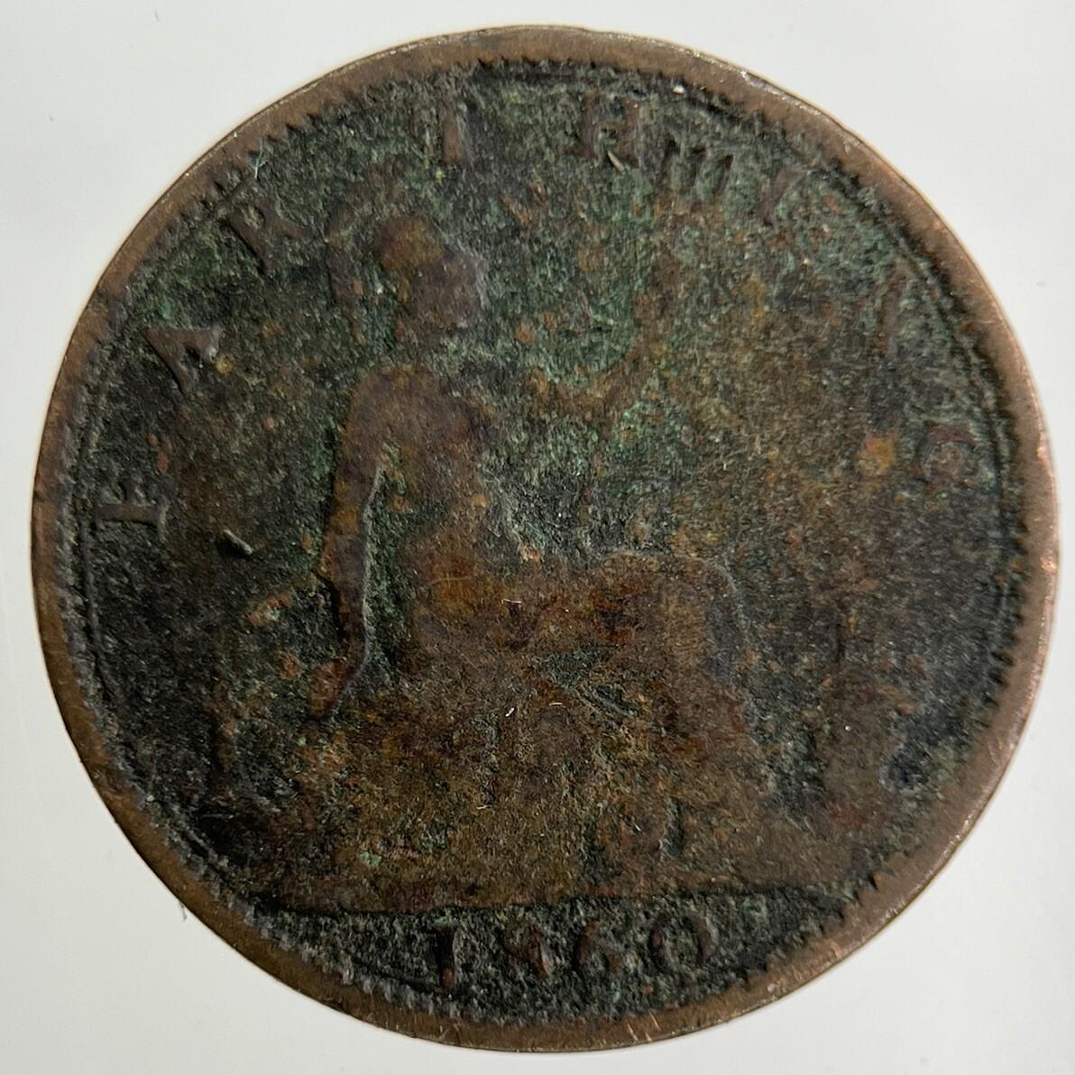 1860 Victoria Farthing Coin | Collectable Grade