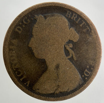 1890 Victoria Half-Penny Coin | Collectable Grade