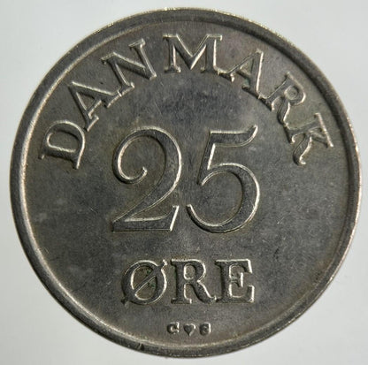 1958 Denmark 25 Ore Coin | Fine Collectable Grade