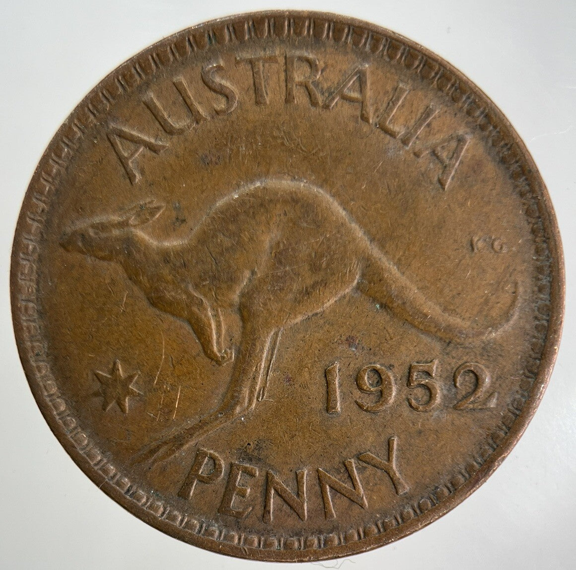 1952 Australia One Penny Coin | Fine Collectable Grade