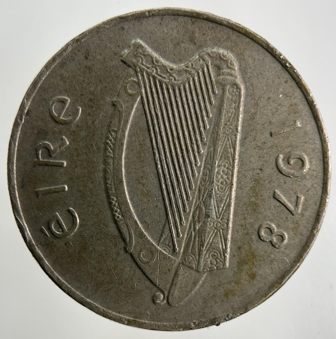 1978 Irish 10p Ten-Pence Coin | Fine Collectable Grade
