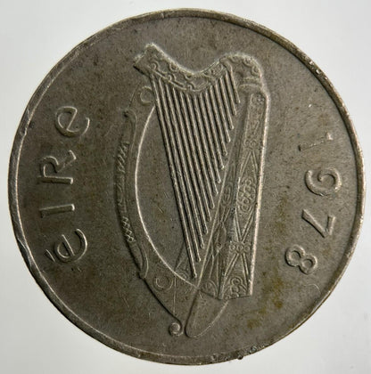 1978 Irish 10p Ten-Pence Coin | Fine Collectable Grade