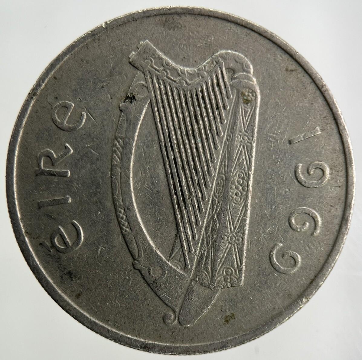 1969 Irish 10p Ten-Pence Coin | Fine Collectable Grade