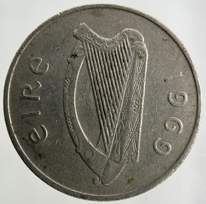 1969 Irish 10p Ten-Pence Coin | Fine Collectable Grade