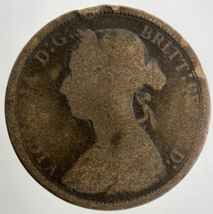 1893 Victoria Half-Penny Coin | Collectable Grade