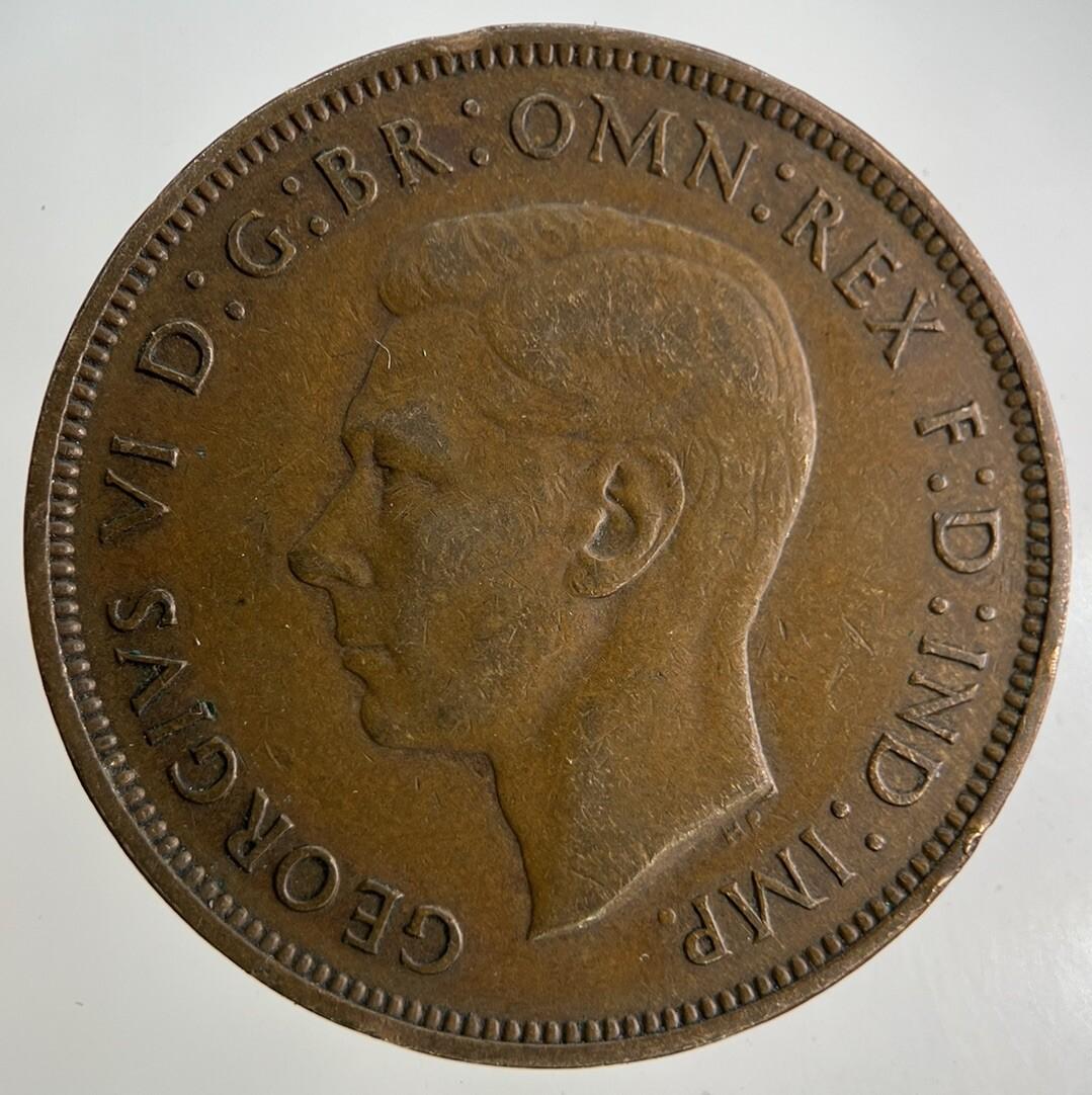 1946 George VI One Penny Coin | Fine Collectable Grade