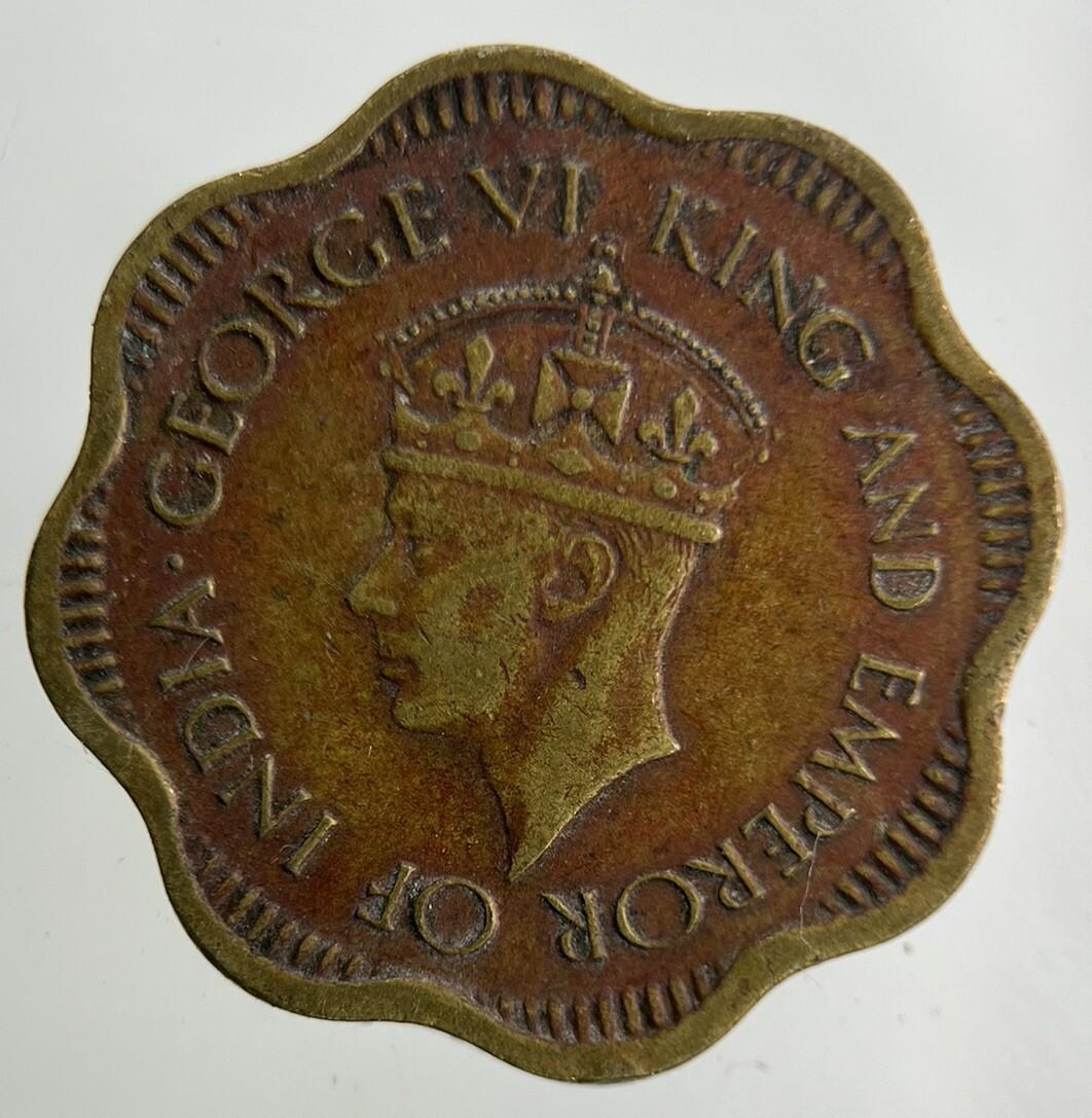 1944 Ceylon 10 Cents Coin | Fine Collectable Grade