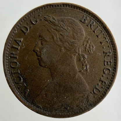 1885 Victoria Farthing Coin | Fine Collectable Grade